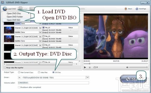 Gilisoft Movie DVD Converter,dvd转换器,视频转换器