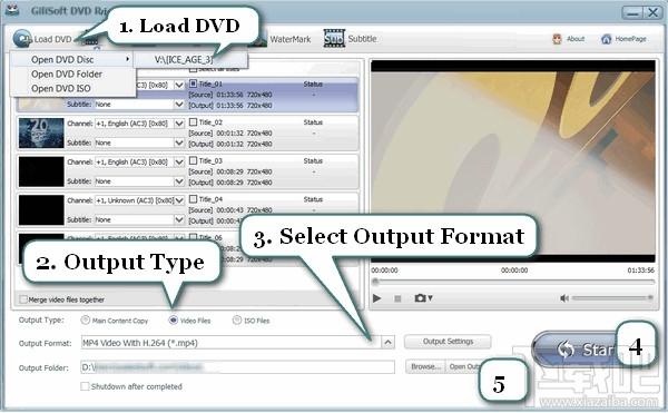 Gilisoft Movie DVD Converter,dvd转换器,视频转换器