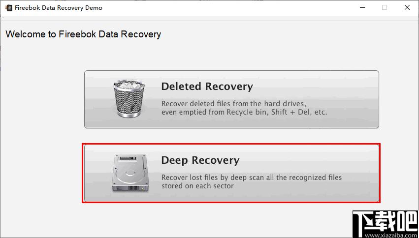 Fireebok Data Recovery下载,数据恢复,文件恢复